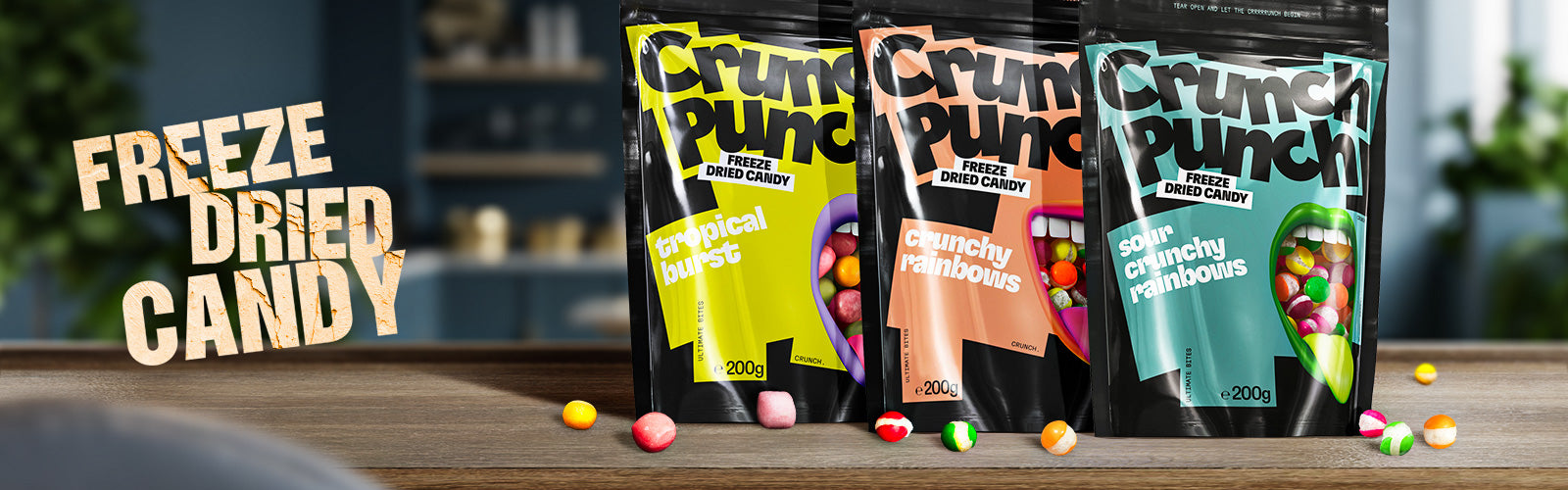 Freeze Dried Candy - Crunch Punch - Fast Candy