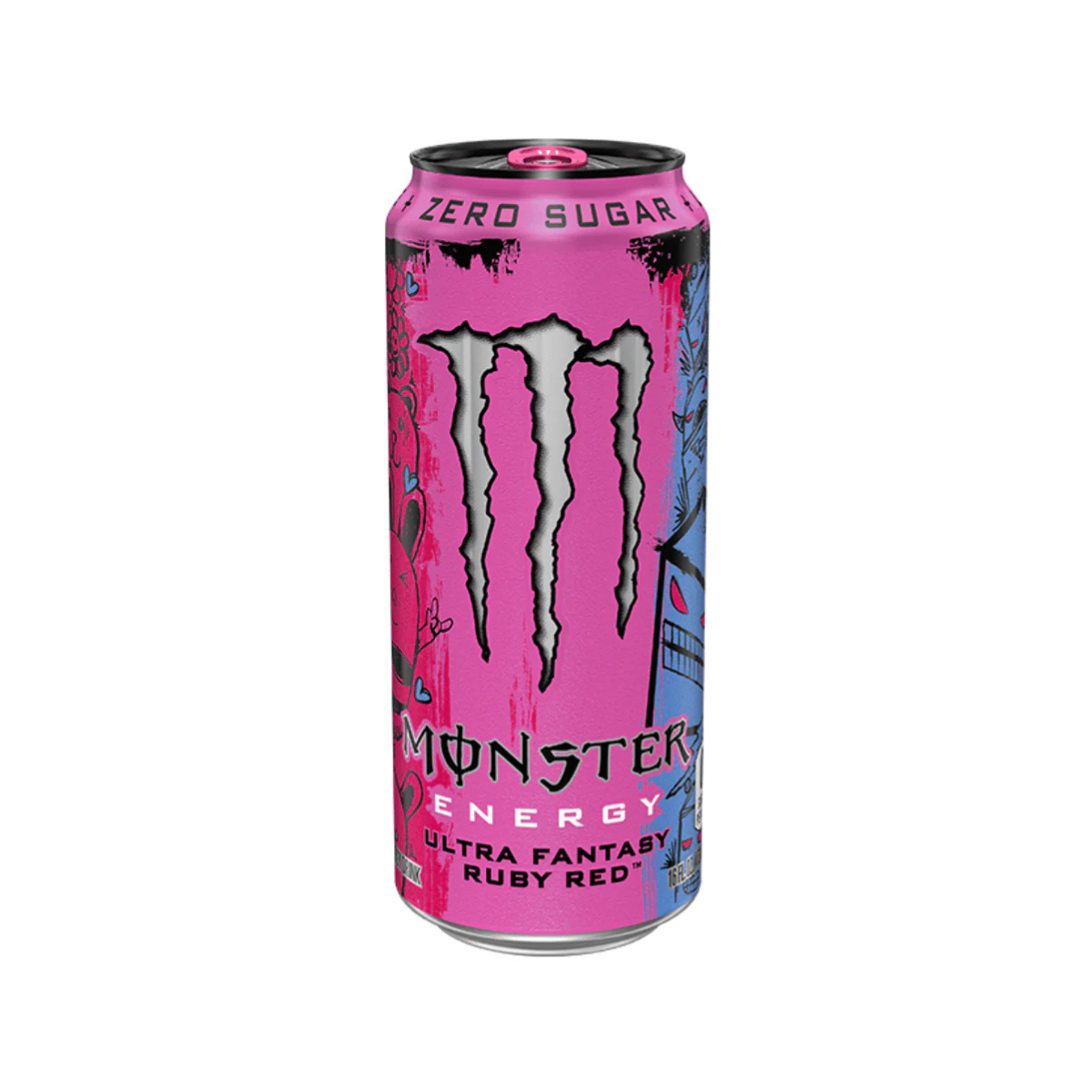 Monster Ultra Fantasy Ruby Red 473 ml - Fast Candy