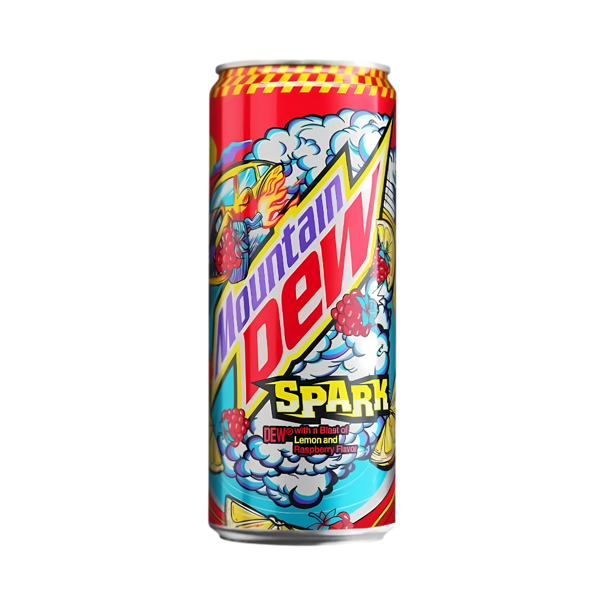 Mountain Dew Spark Lemon and Raspberry 330 ml - Fast Candy