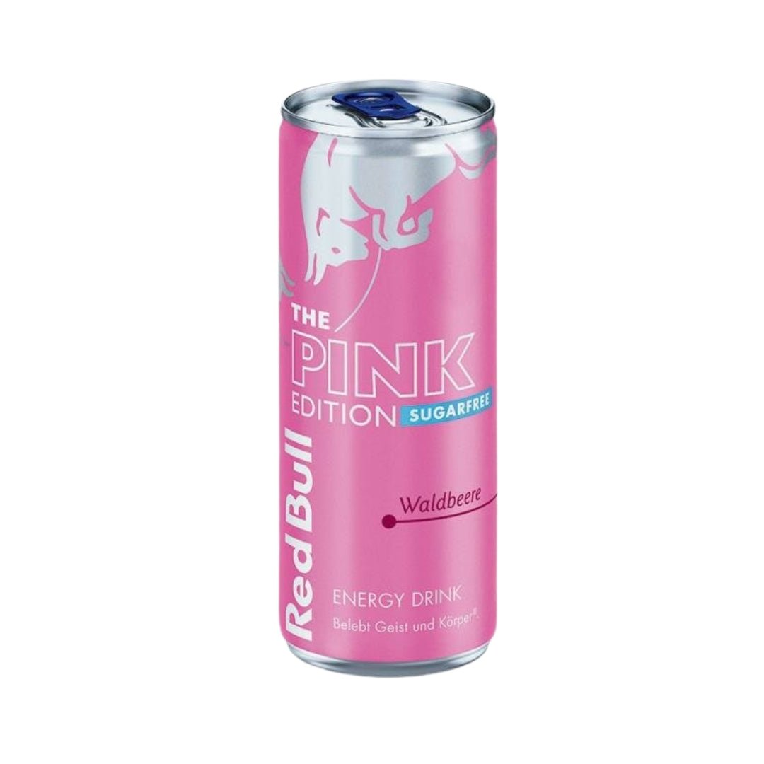 Red Bull Pink Edition 2024 Wild Berry Sugarfree Fast Candy