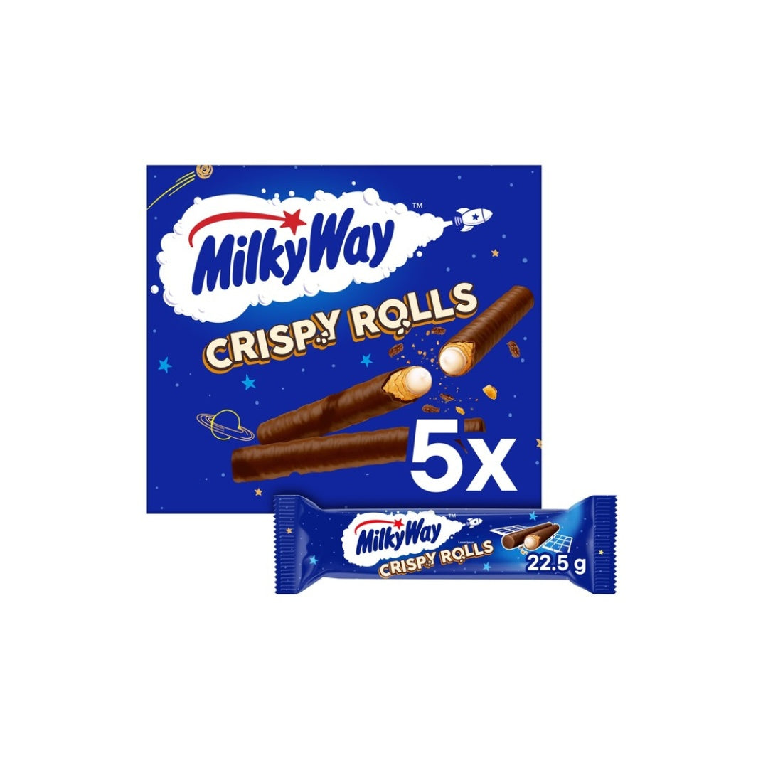 Milky Way Crispy Rolls 5 Pack 112 g
