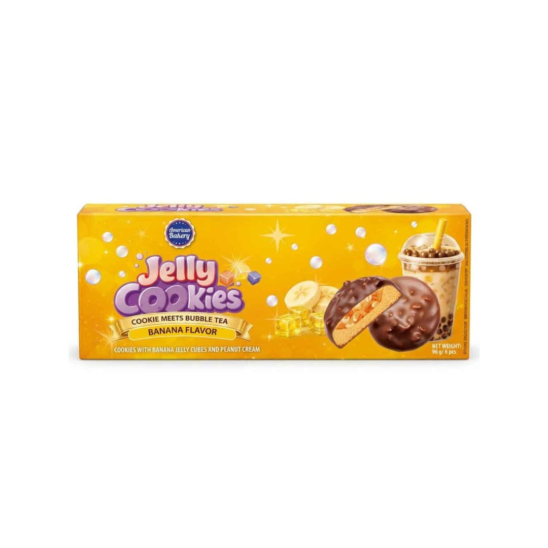American Bakery Jelly Cookies Banana 96 g