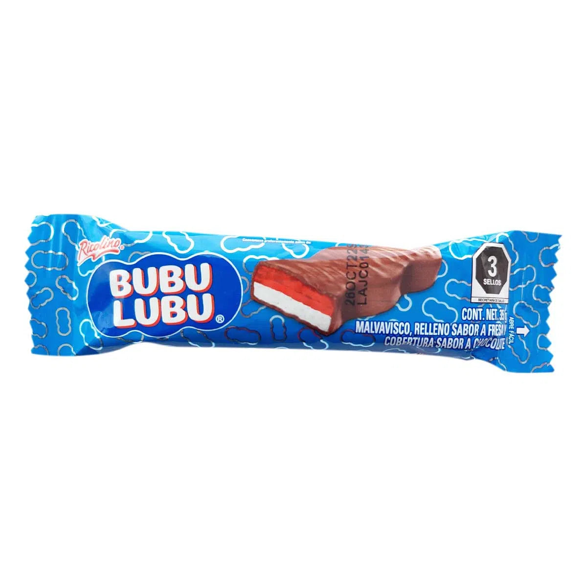 Bubulubu Marshmallow and Strawberry Chocolate 35 g
