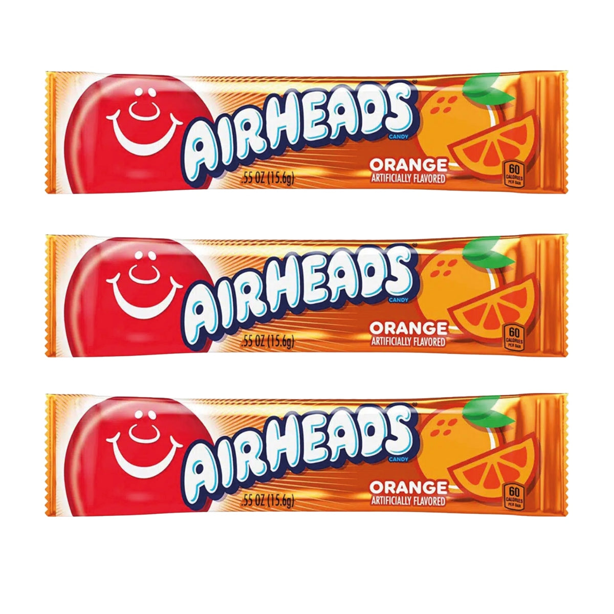 Airheads Orange 15 g (3-pakke)