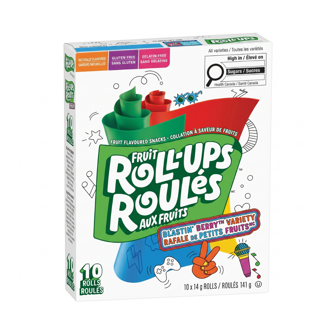 Fruit Roll-Ups Blastin' Berry Variety 141 g