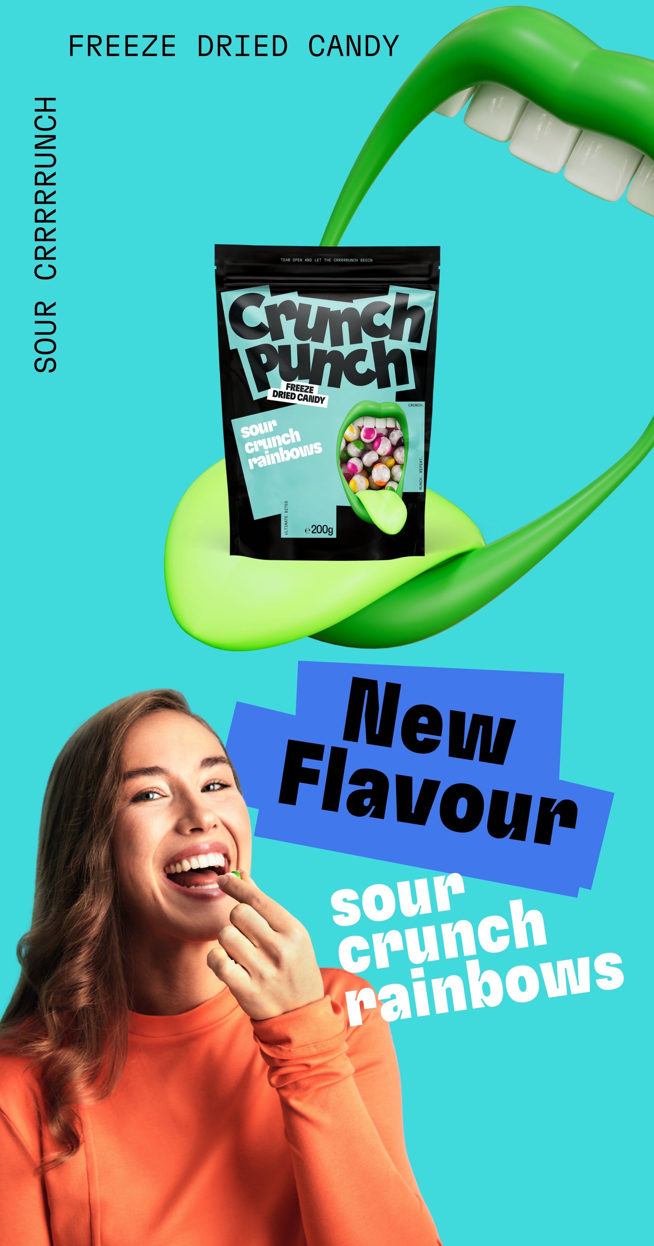 Fast Candy Freeze Dried Candy Crunch Punch | Fast Candy