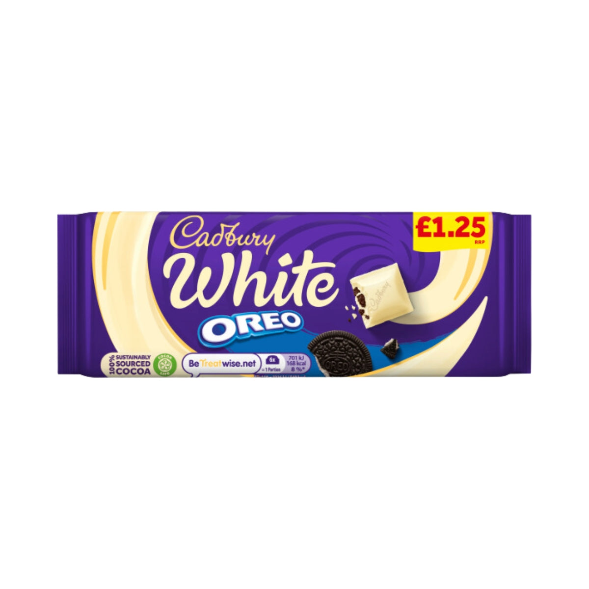 Cadbury Dairy Milk White Oreo 120 g