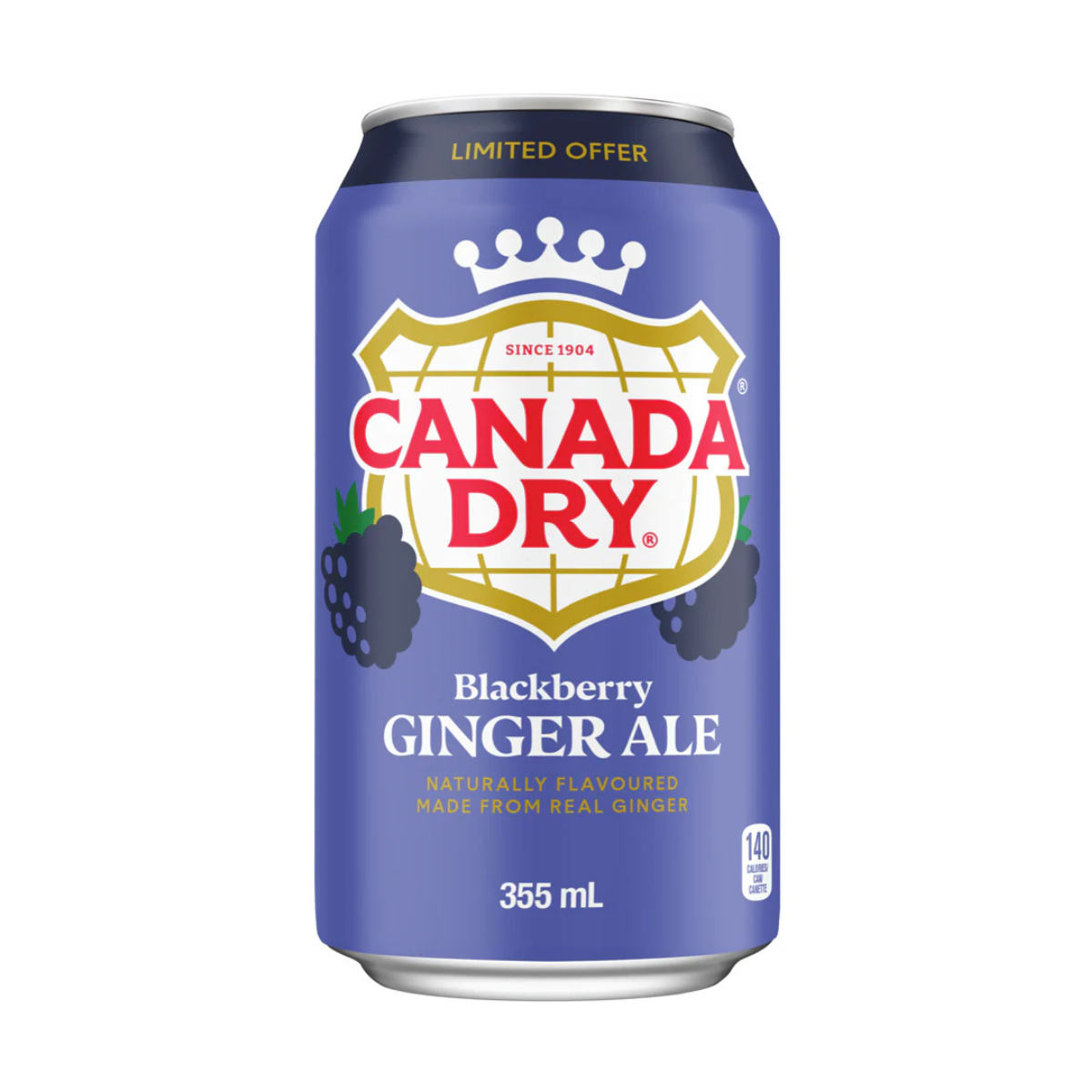 Canada Dry Blackberry Ginger Ale 355 ml - Fast Candy
