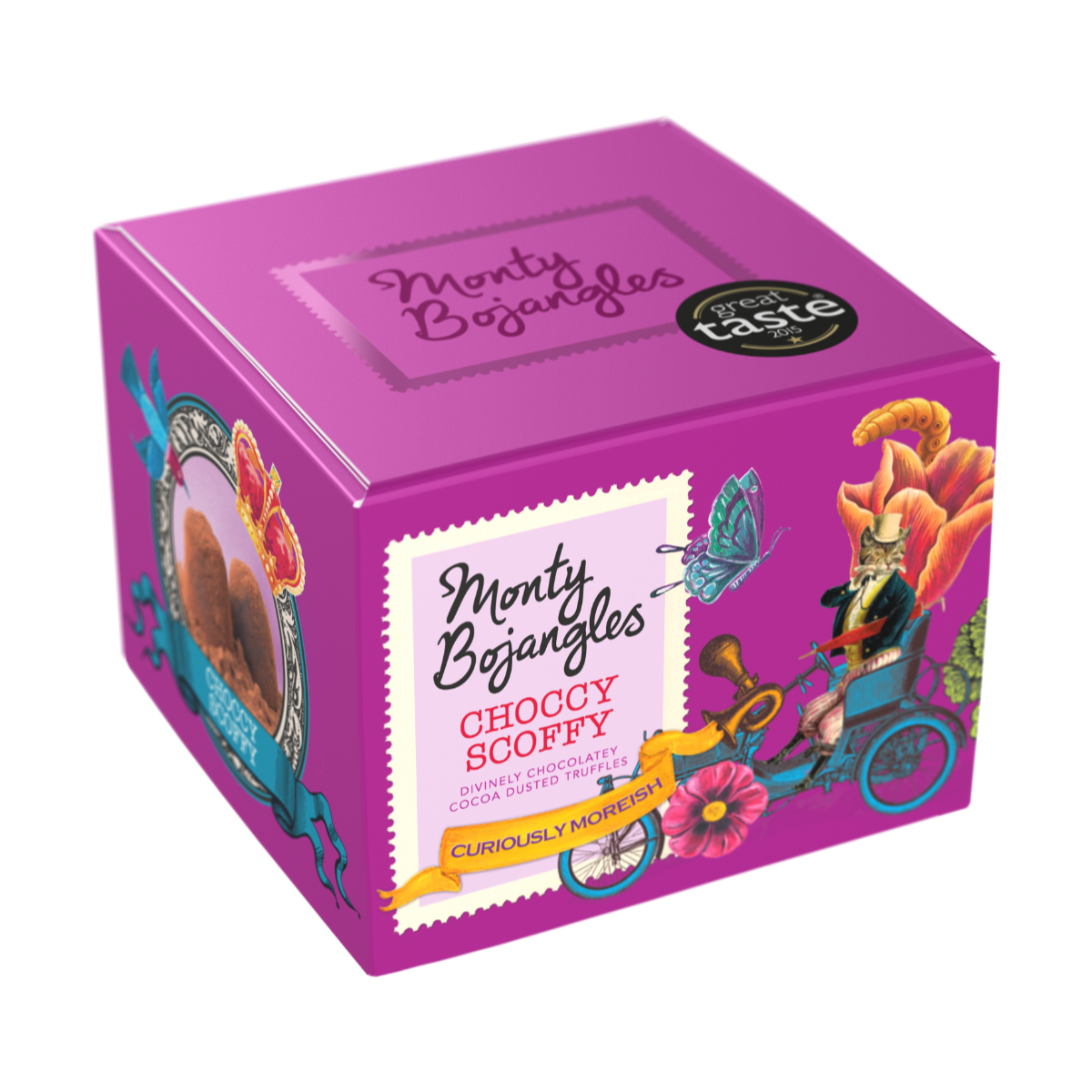 Choccy Scoffy Cocoa Dusted Truffles 150 g - Fast Candy