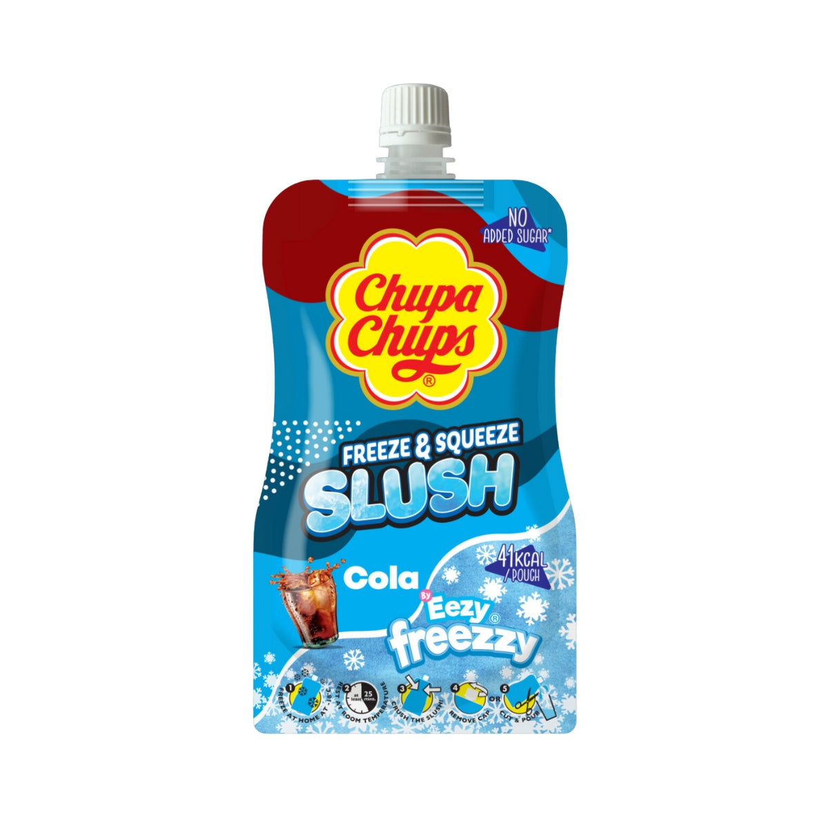 Chupa Chups Cola Freeze & Squeeze Cola Slush 250 ml