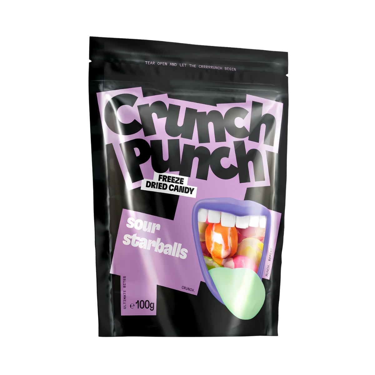 Crunch Punch Freeze-Dried Sour Starballs 100 g