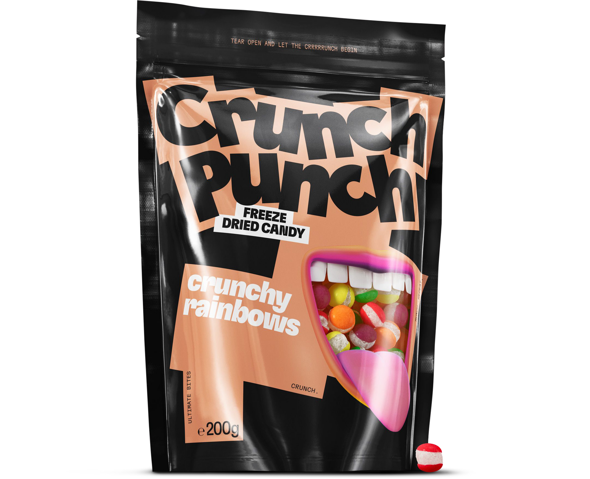Crunch Punch Freeze-Dried Crunchy Rainbows 200 g