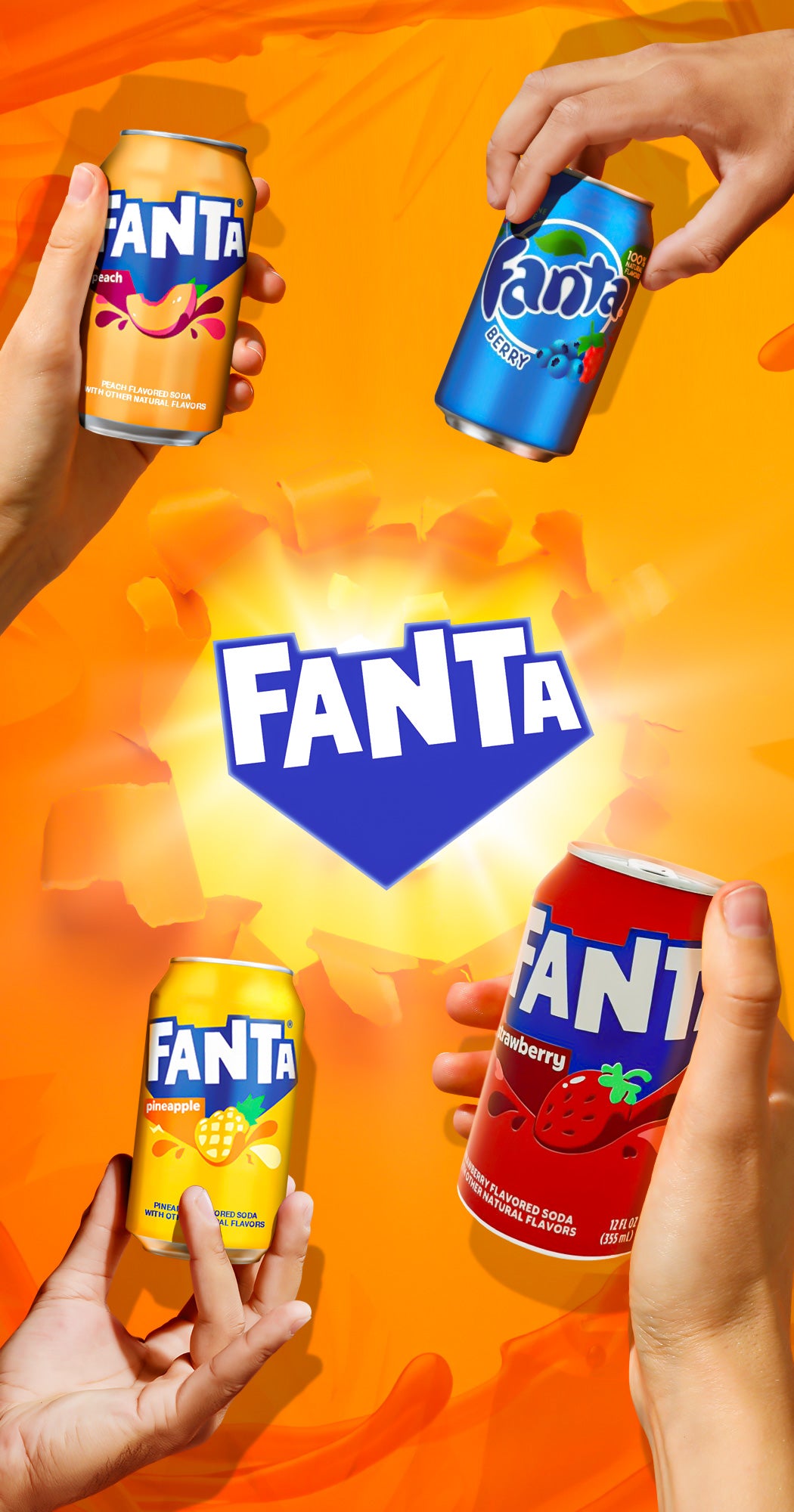 Fanta collection banner mobile Fast Candy