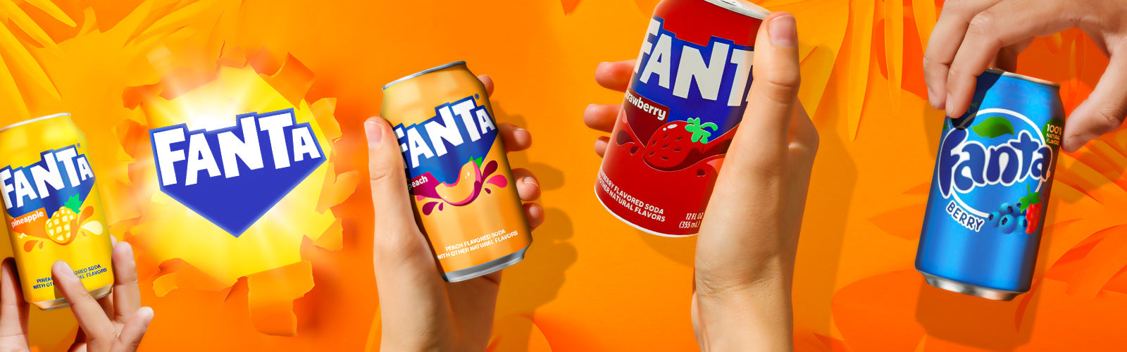 Fanta collection banner Fast Candy