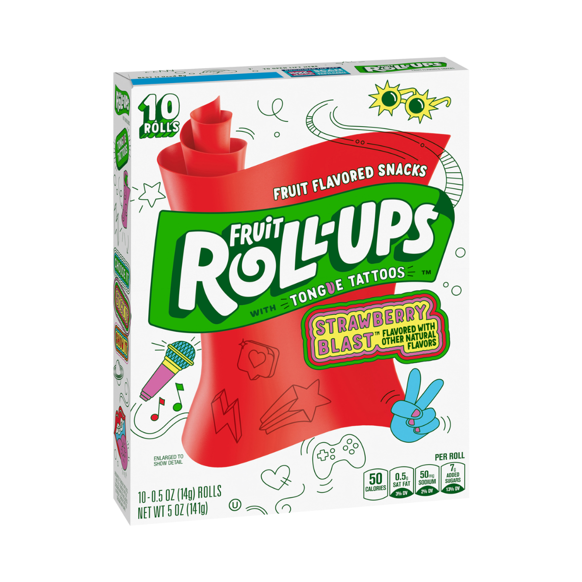 Fruit Roll Ups Strawberry Sensation 141 g