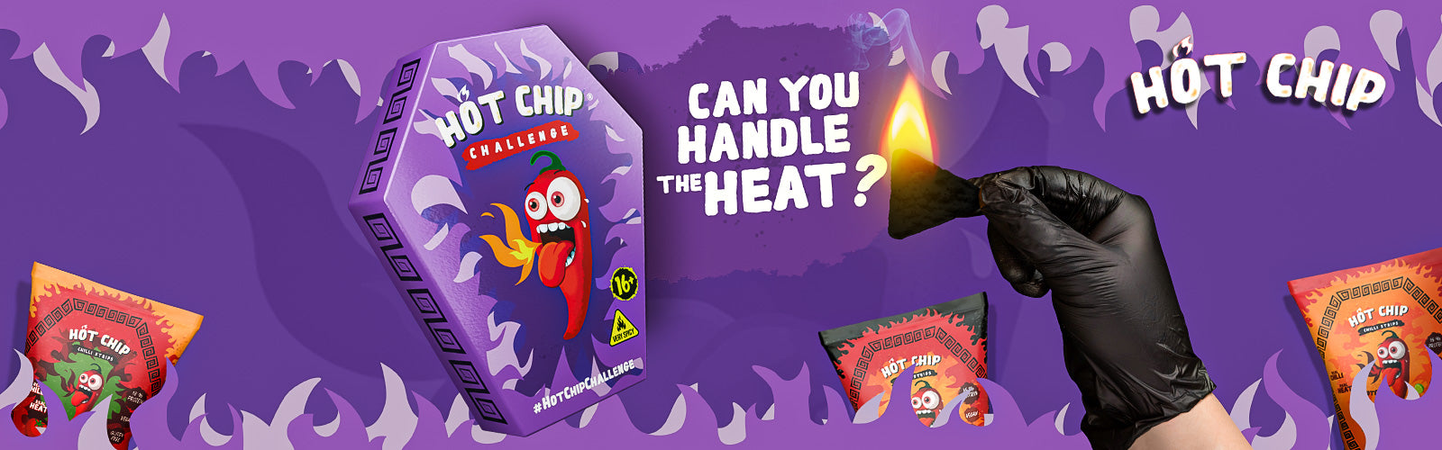hot chip banner purple edition