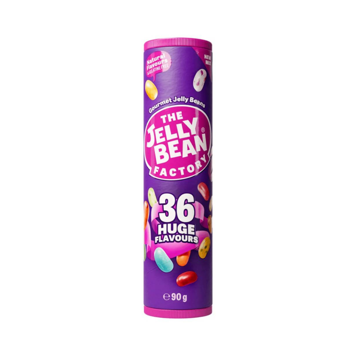 Jelly Beans Tube 36 Mix 90 gr - Fast Candy
