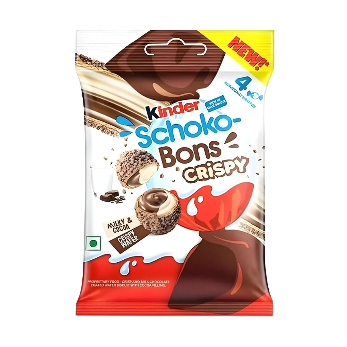 Kinder Schoko Bons Crispy 22 g - Fast Candy