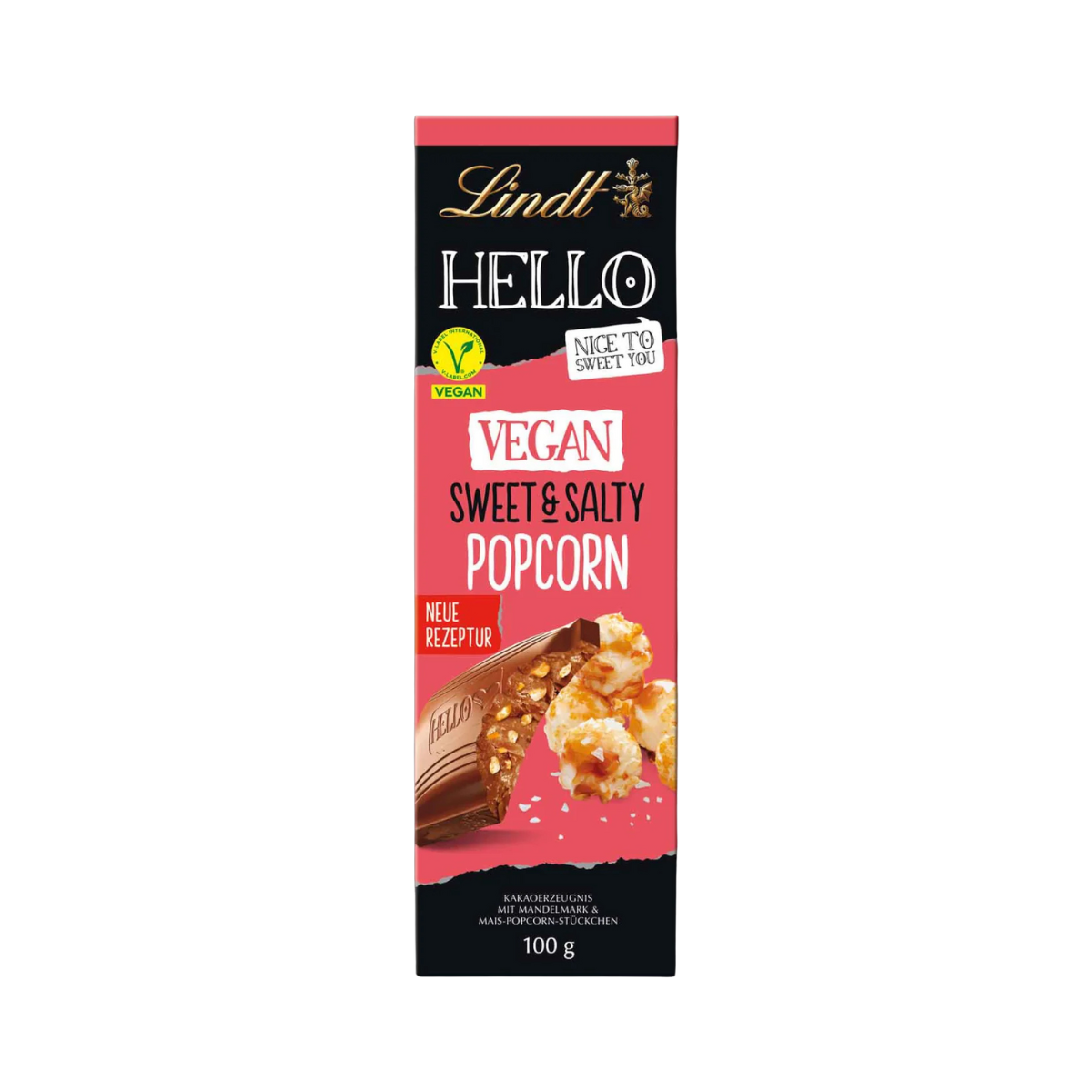 Lindt Hello Sweet & Salty Popcorn 100 g - Fast Candy
