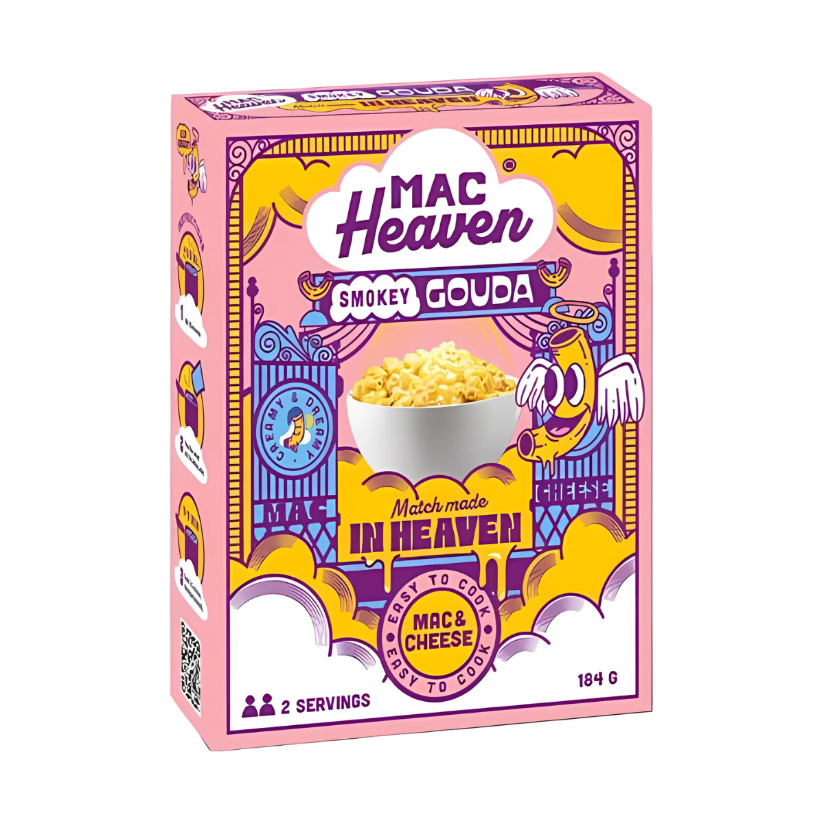 Mac Heaven Mac & Cheese Smokey Gauda 184 g - Fast Candy