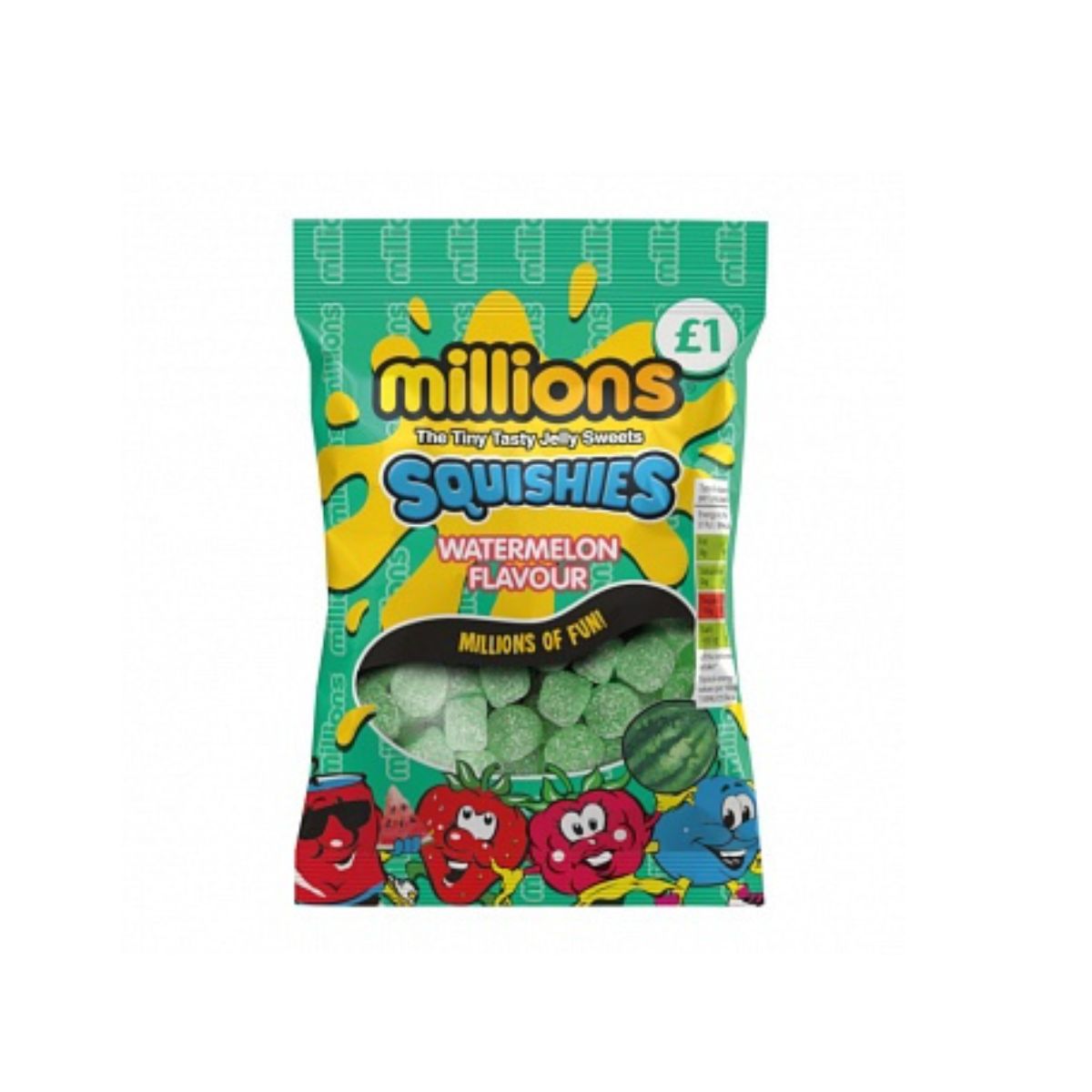 Millions Squishies Watermelon 120g