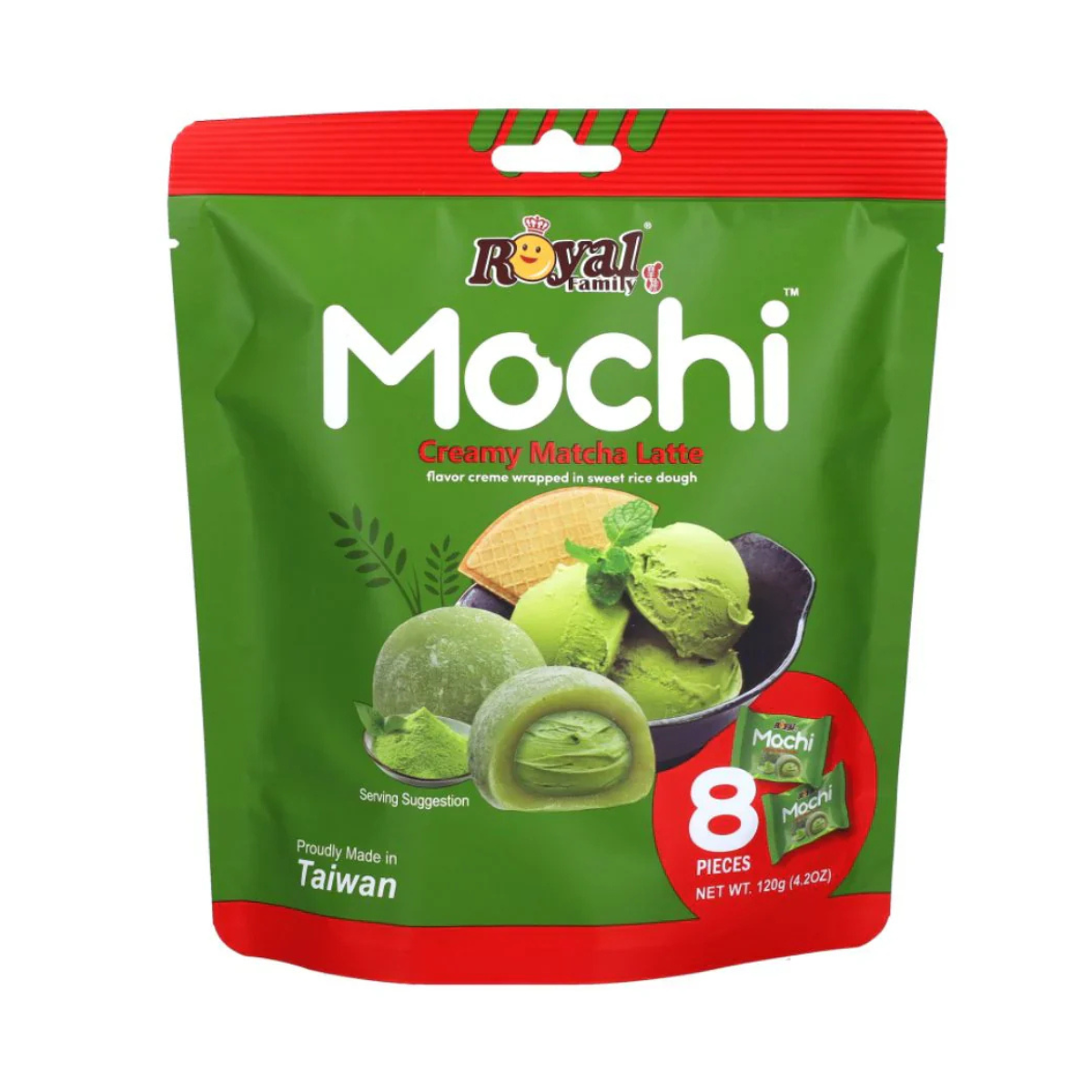 Mochi Creamy Matcha Latte 120 g - Fast Candy