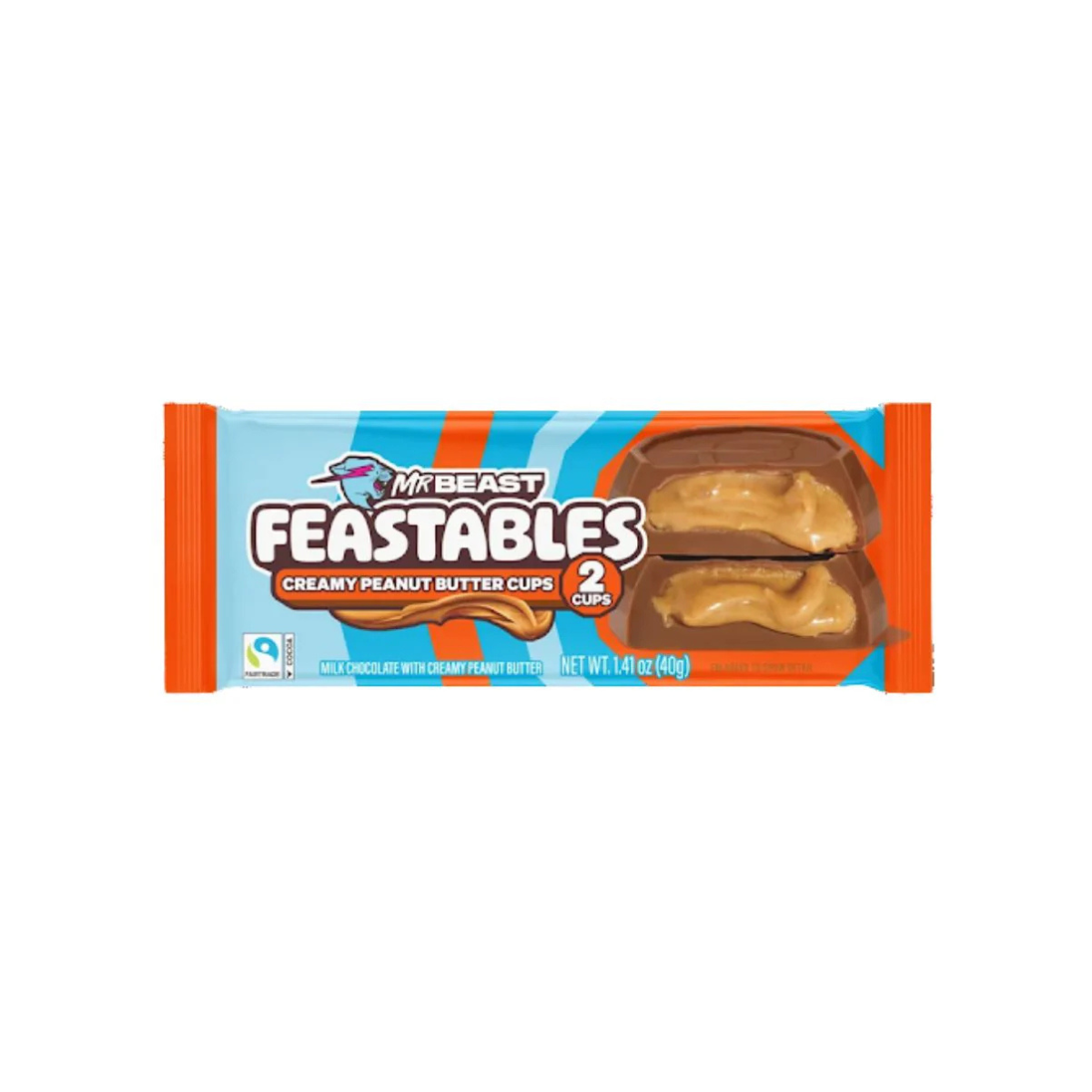 Mr Beast Feastables Peanut Butter Cup 40 g - Fast Candy