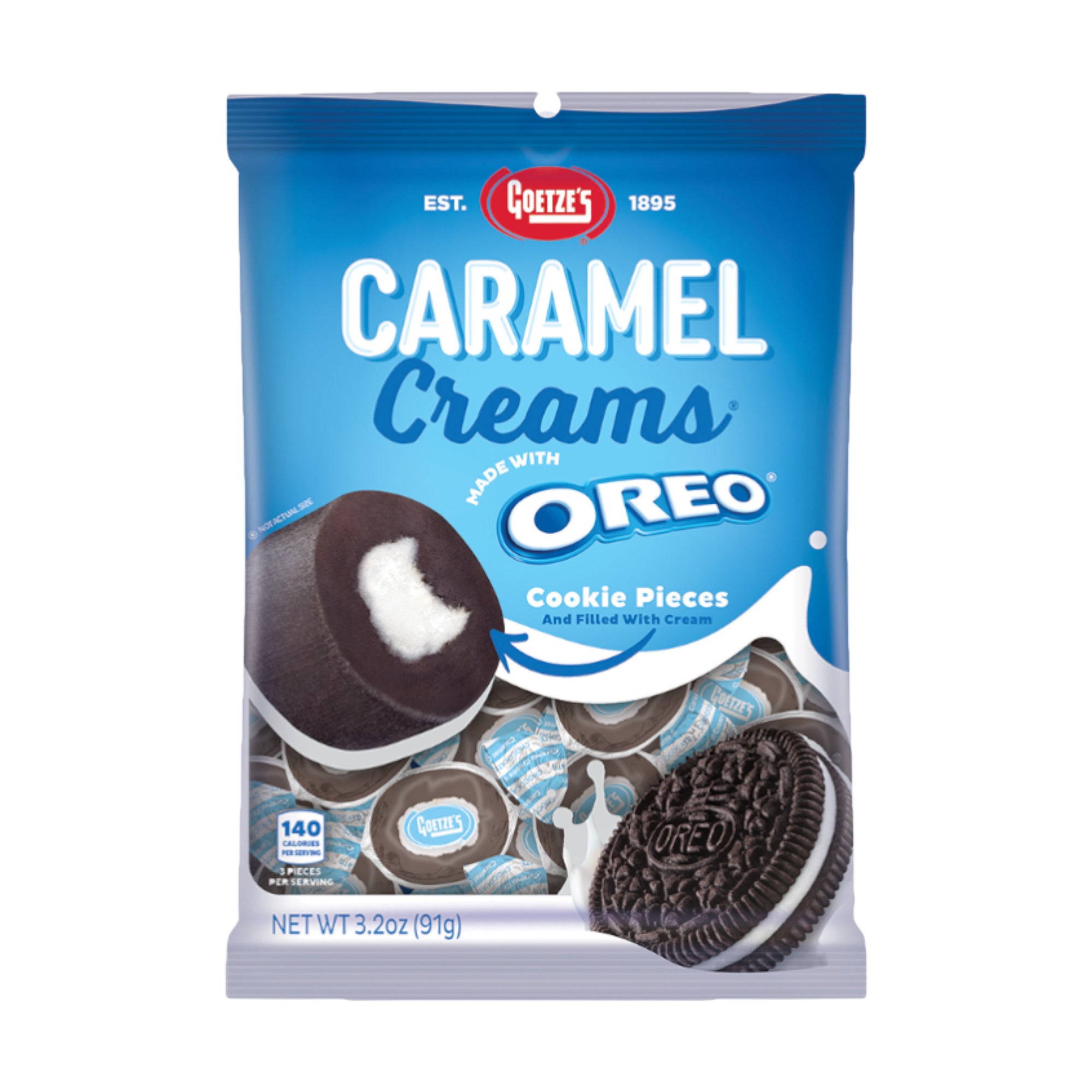 Oreo Caramel Creams 91 g
