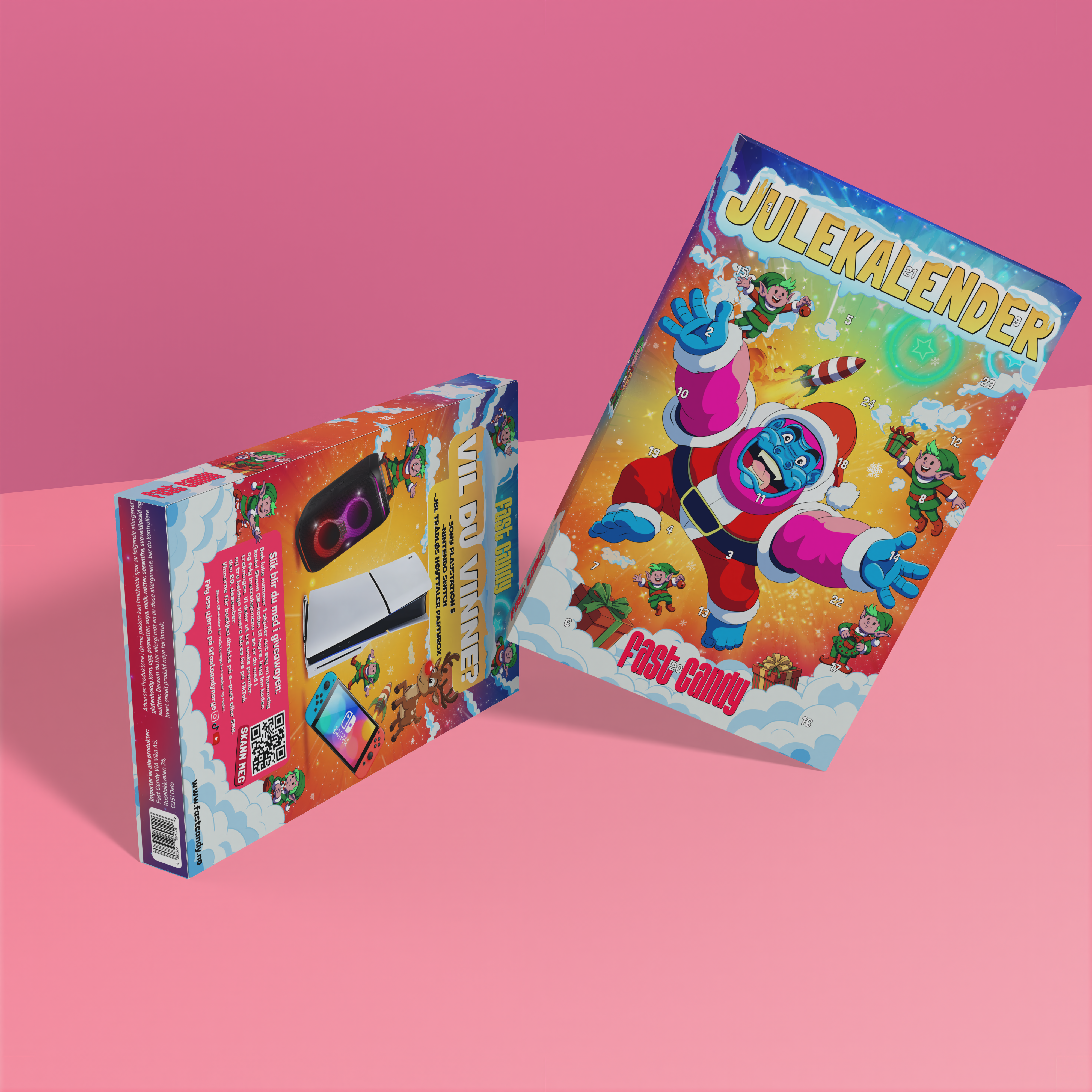 Fast Candy Julekalender 2025