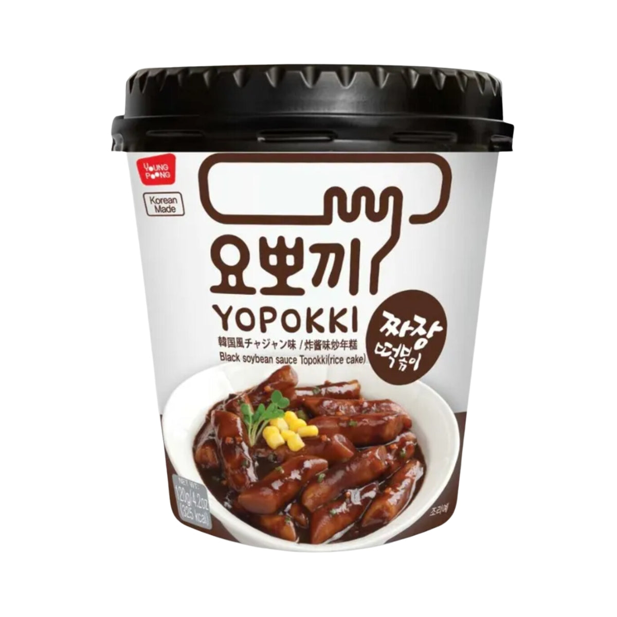 Yopokki Ricecake Cup Jjajang 120 g