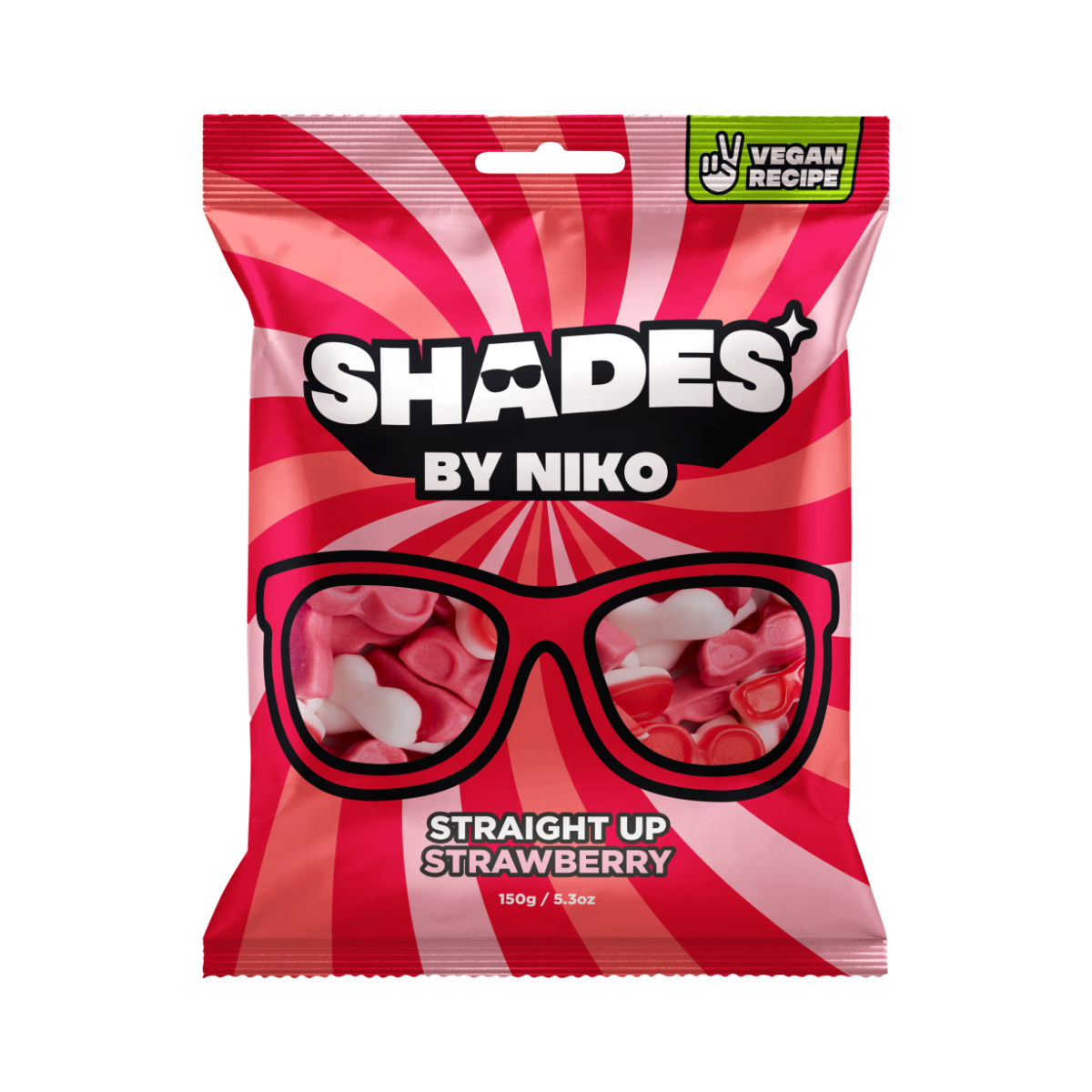 Shades By Niko Straight Up Strawberry 150 g