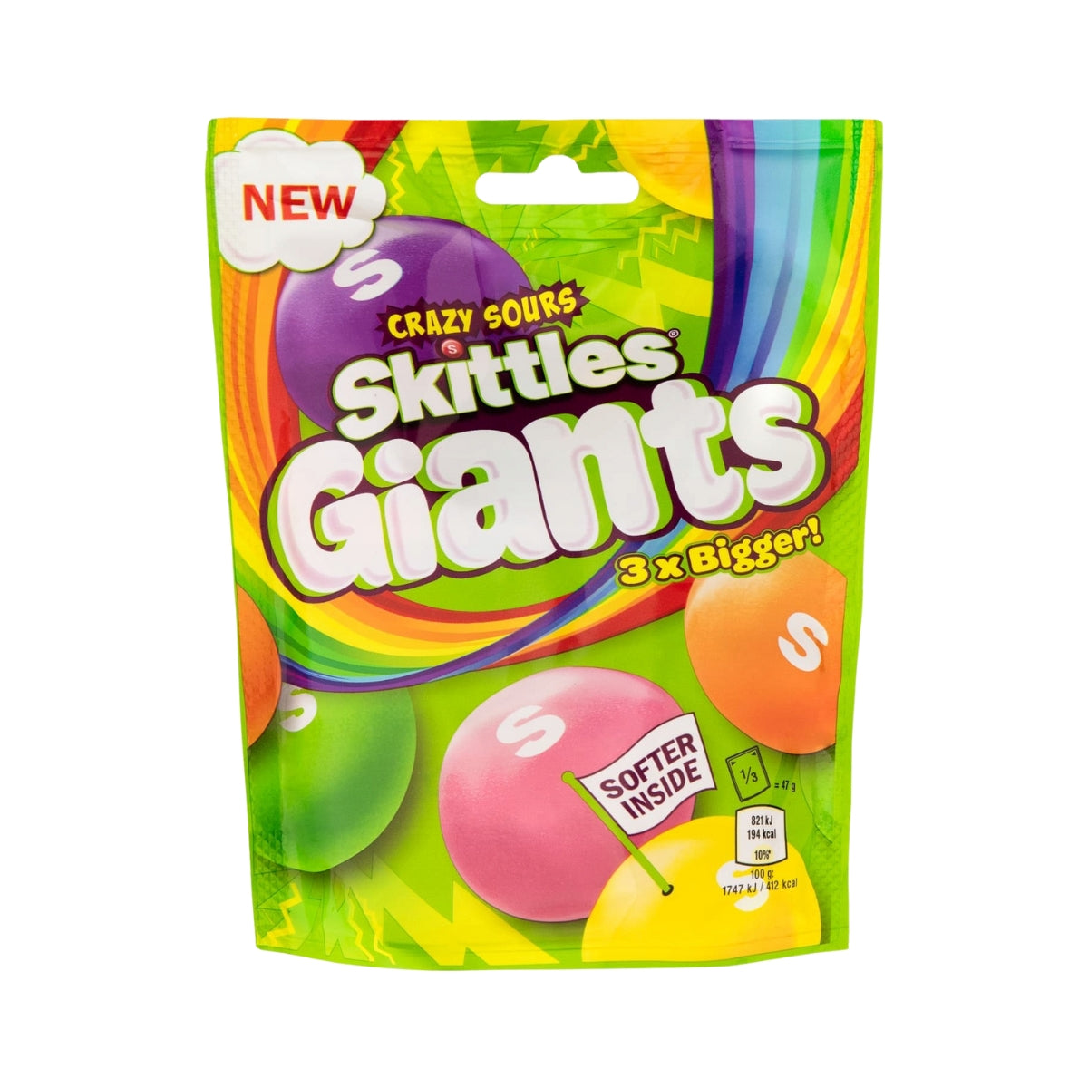 Skittles Sours Giants 132g