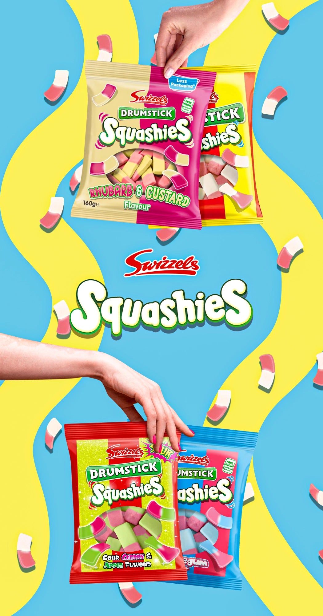 Squashies collection banner mobile