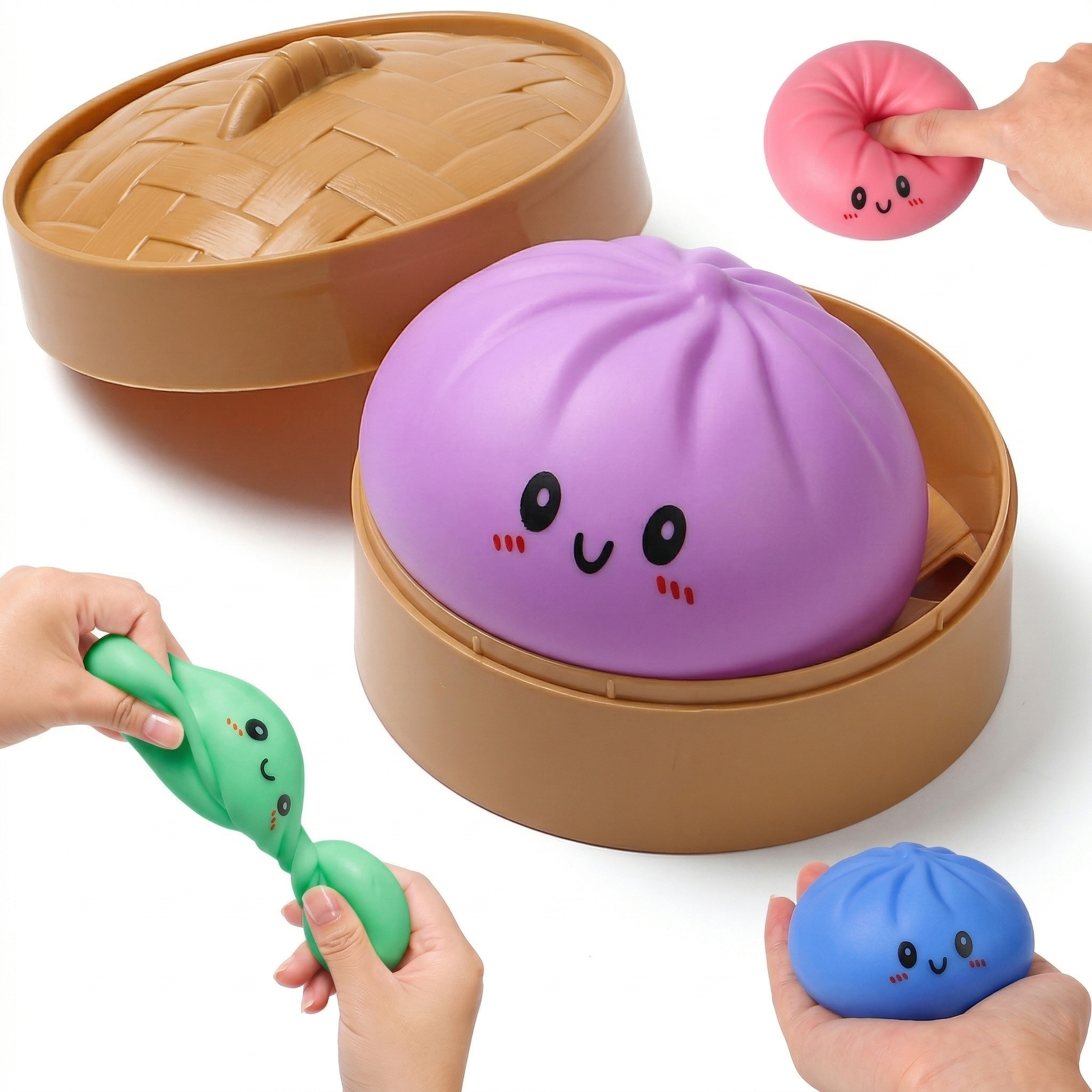 Squishy Dumpling Rainbow Mystery (forhåndsbestilling)