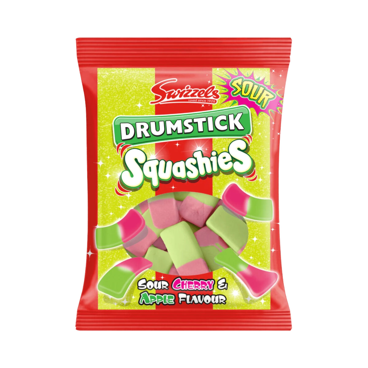 Swizzels Drumstick Squashies Sour Cherry & Apple 120 g