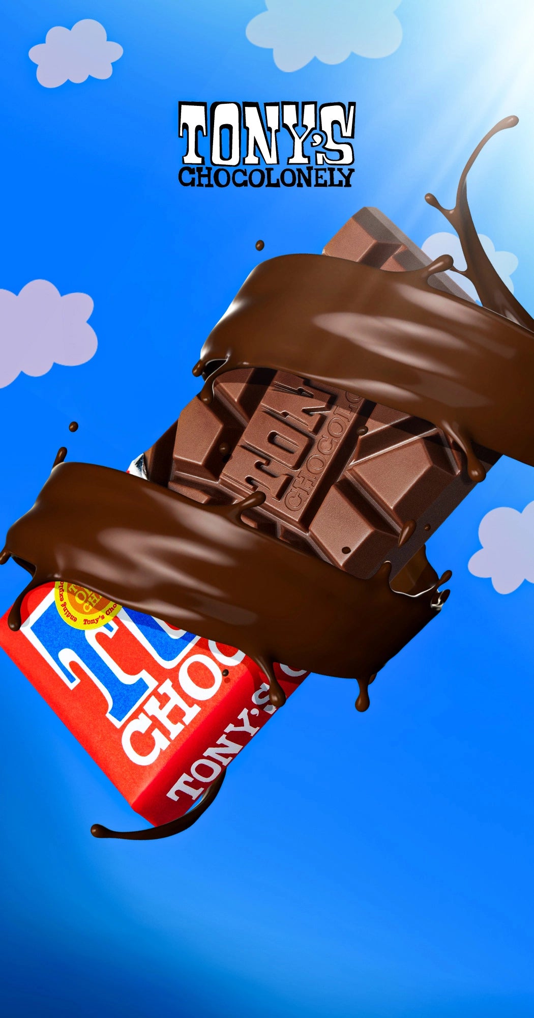 Tony's Chocolonely mobile banner