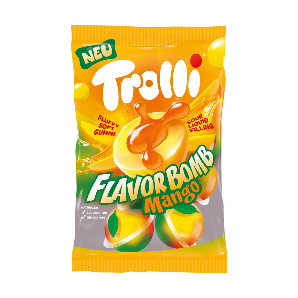 Trolli Flavorbomb Mango 75 g - Fast Candy