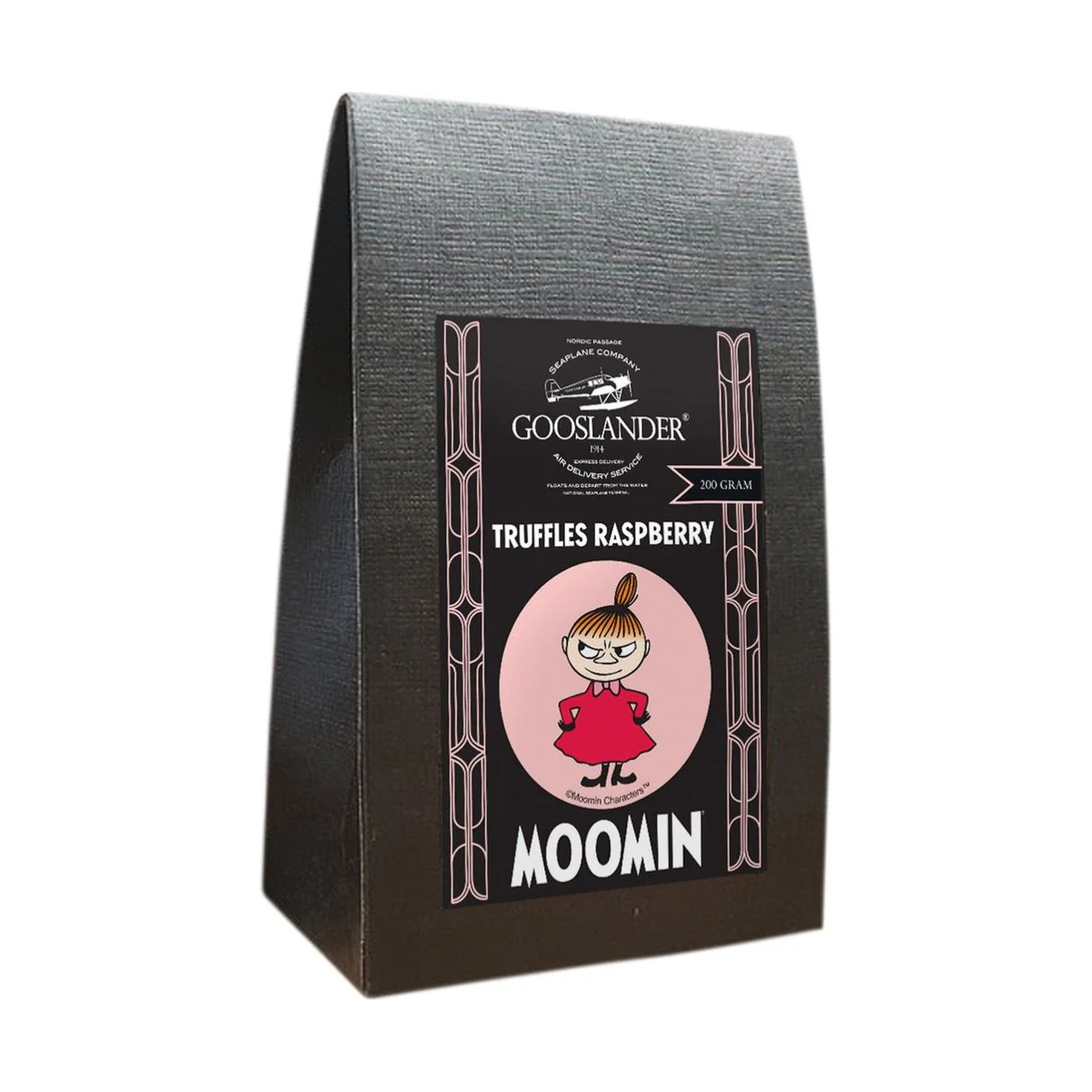 Truffles raspberry Moomin 200 g - Fast Candy