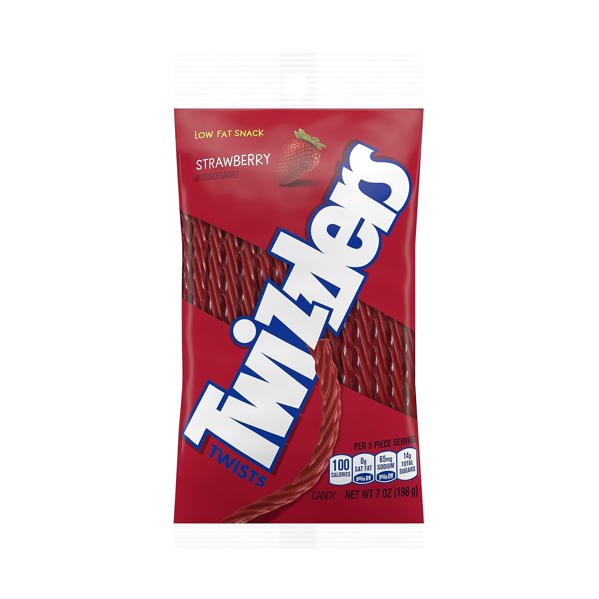 Twizzlers Strawberry 198g - Fast Candy