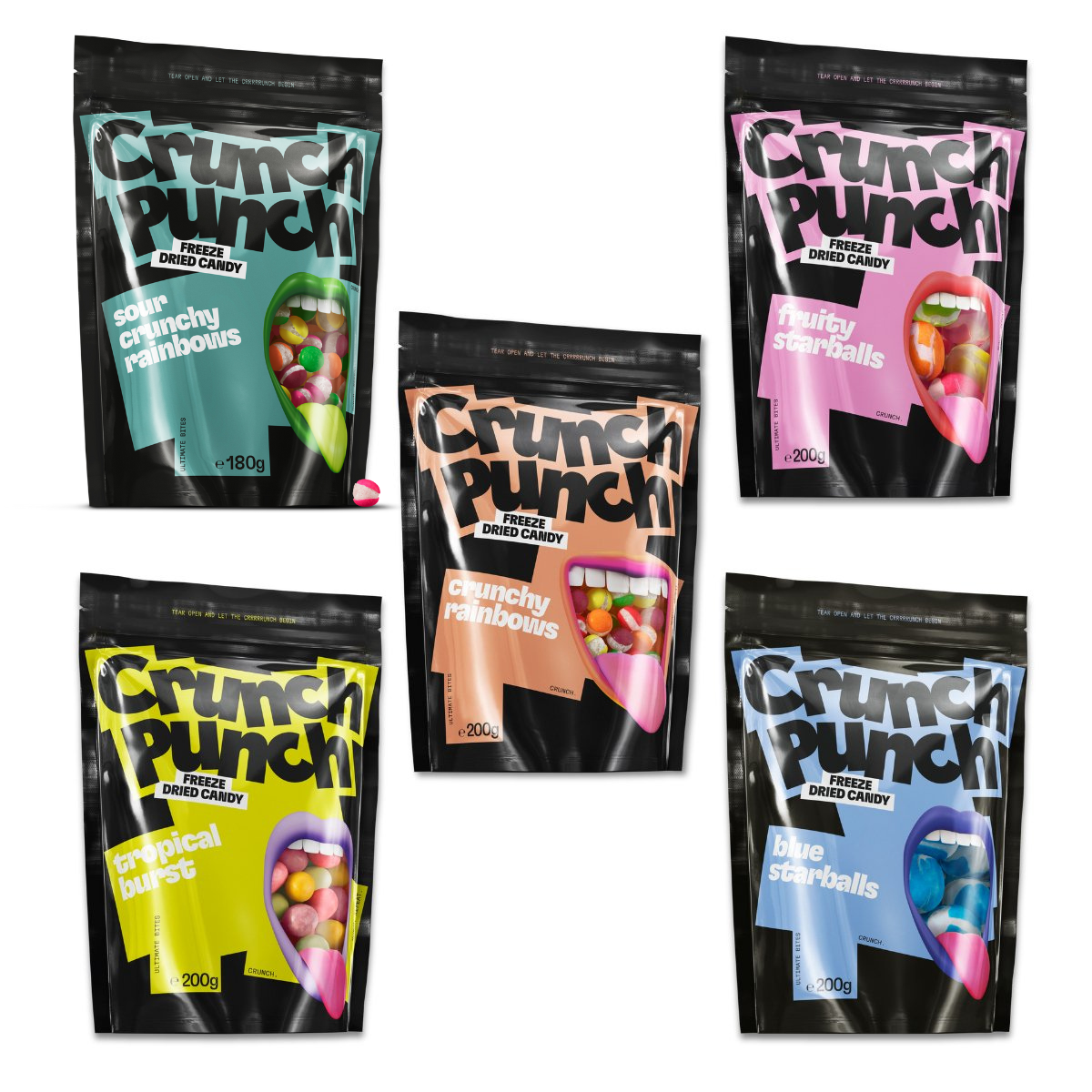 Crunch Punch Freeze - Dried Ultimate Pakke - Fast Candy