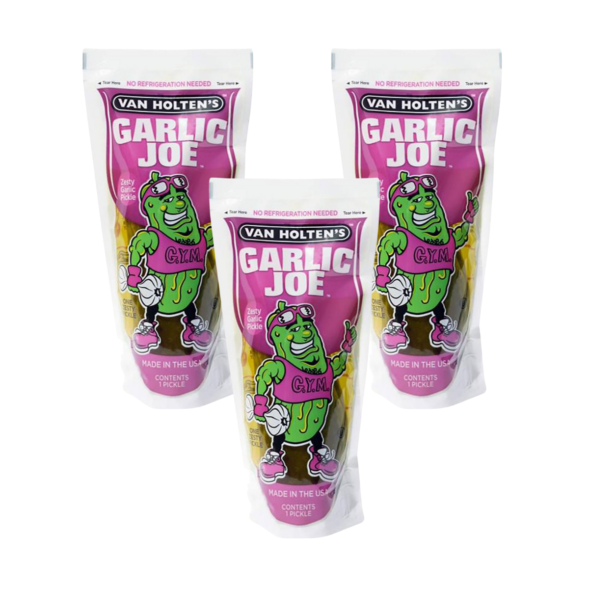 Van Holten’s Garlic Joe Pickle 300 g (KJØP 2 FÅ 1 GRATIS)