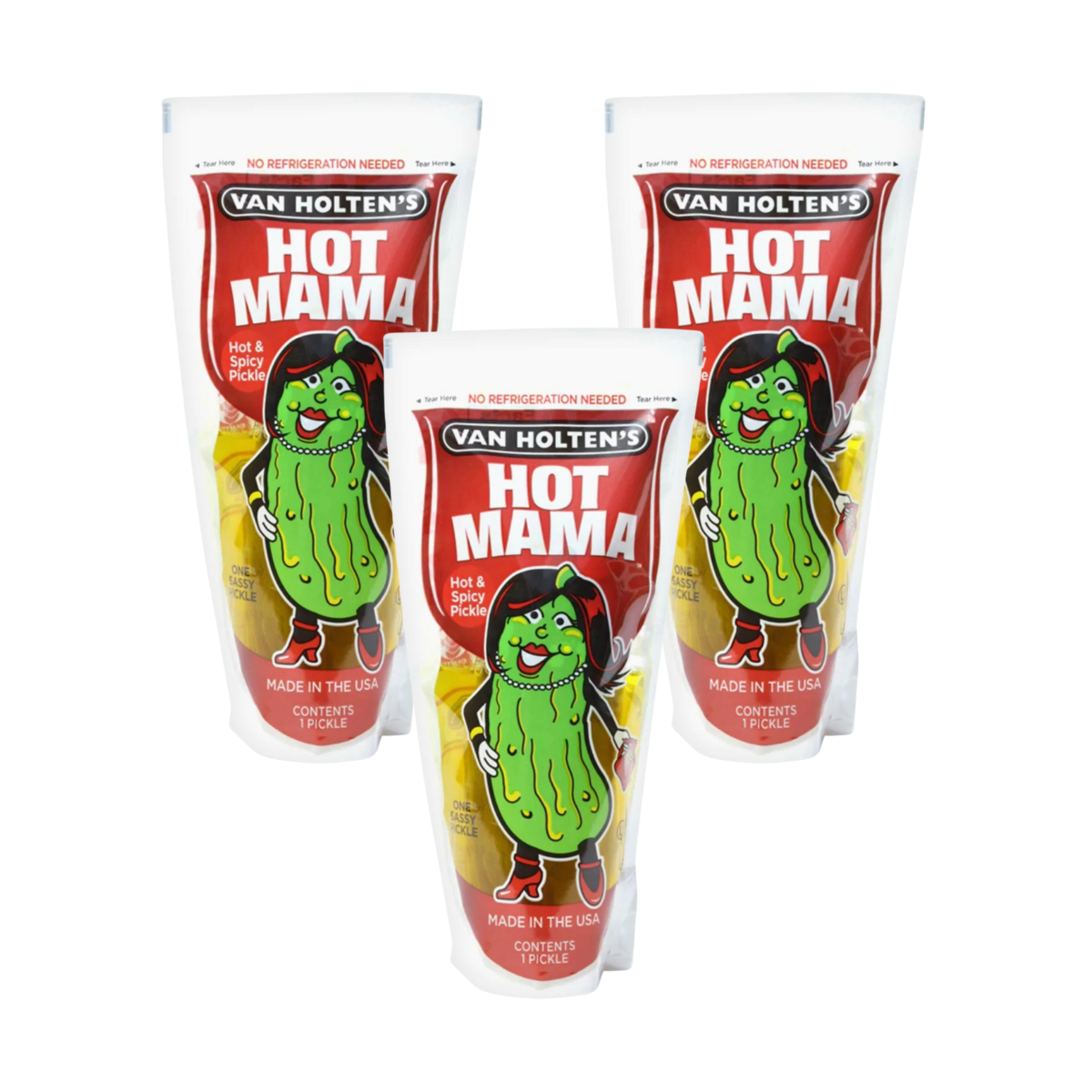 Van Holten's Hot Mama Pickle 300 g (KJØP 2 FÅ 1 GRATIS)