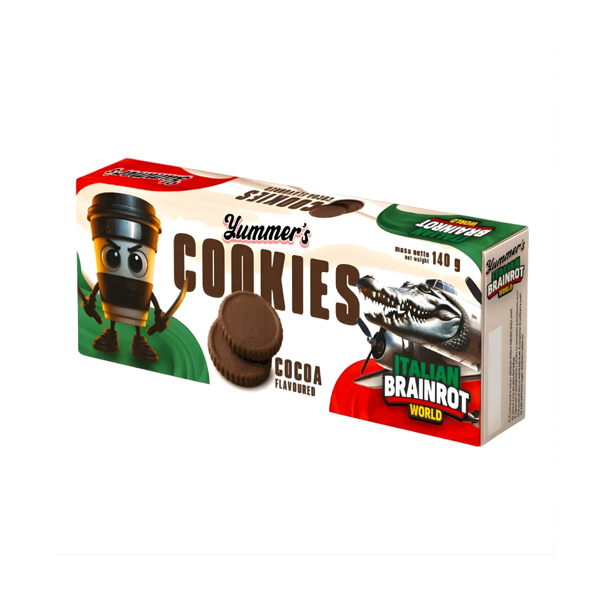 Yummers Brainrot Chocolate 140 g - Fast Candy