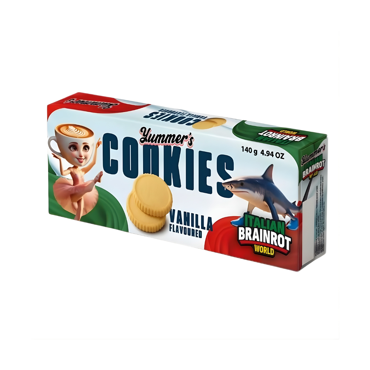 Yummers Brainrot Vanilla 140 g - Fast Candy