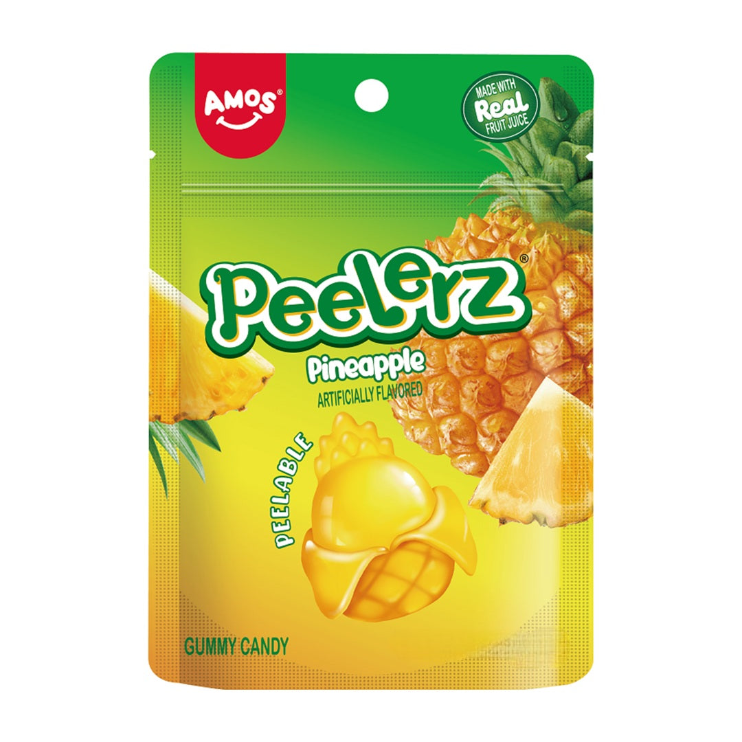 Amos Peelerz Gummy Pineapple 65 g