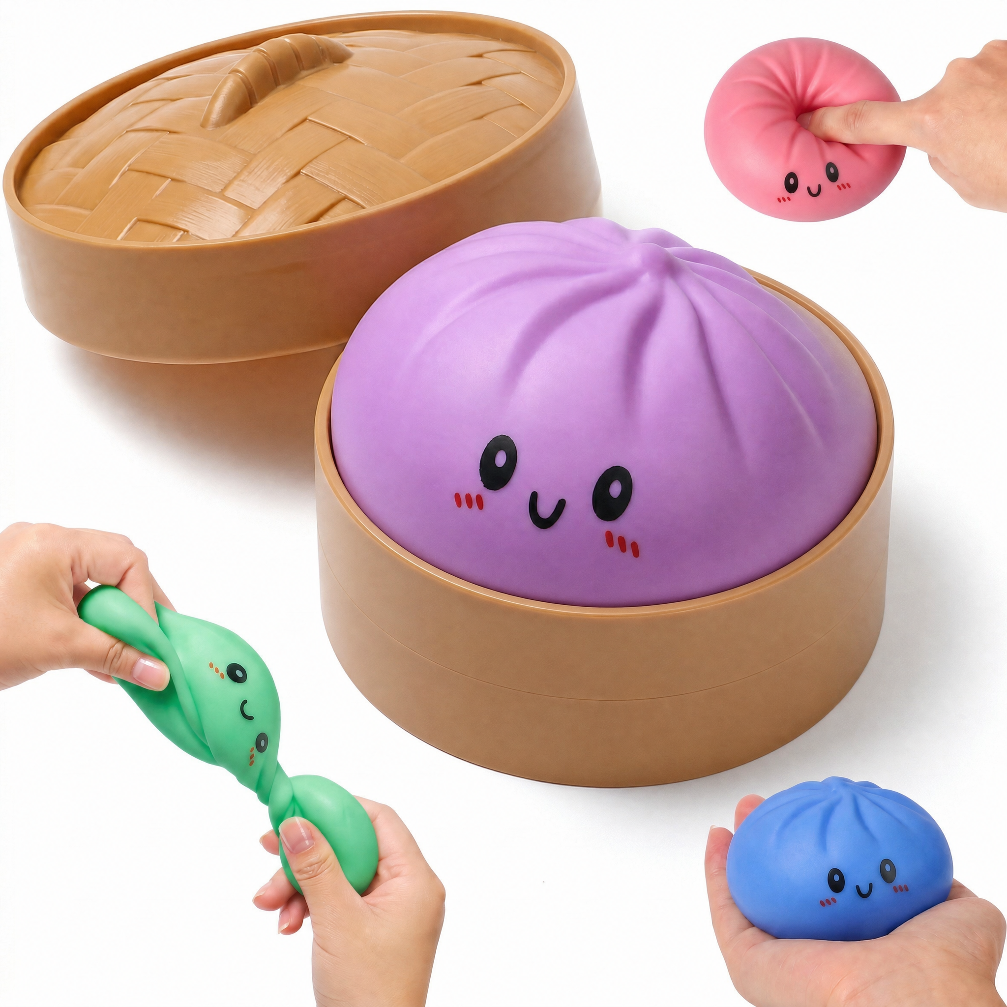 Squishy Dumpling Rainbow Mystery