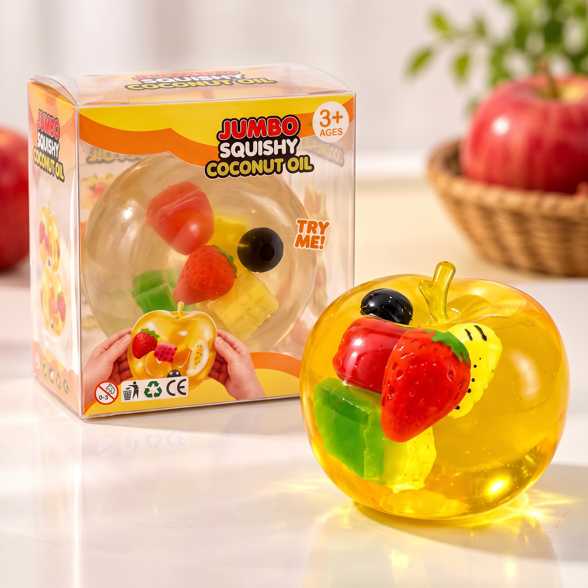 Jumbo Squishy Apple