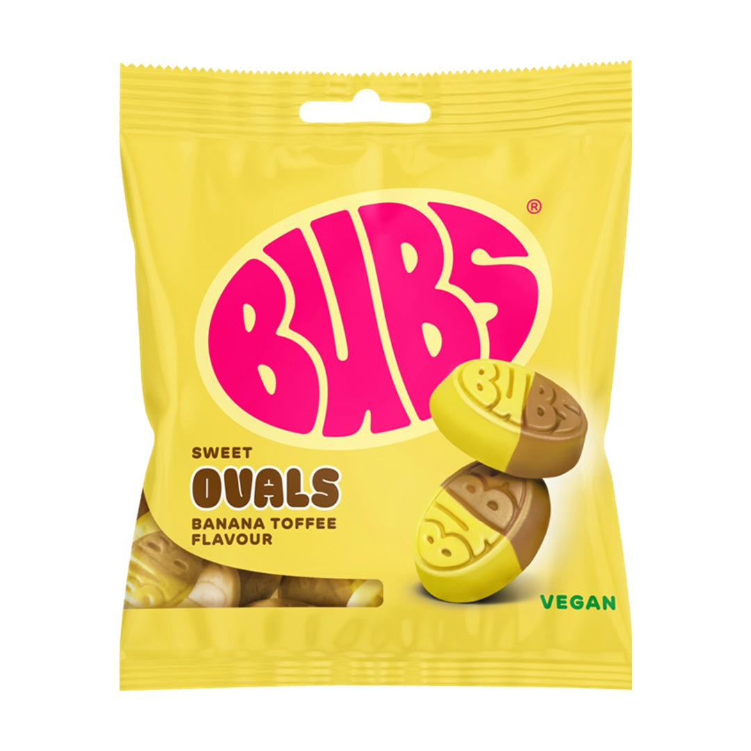 BUBS Banana Toffee Ovals 155 g