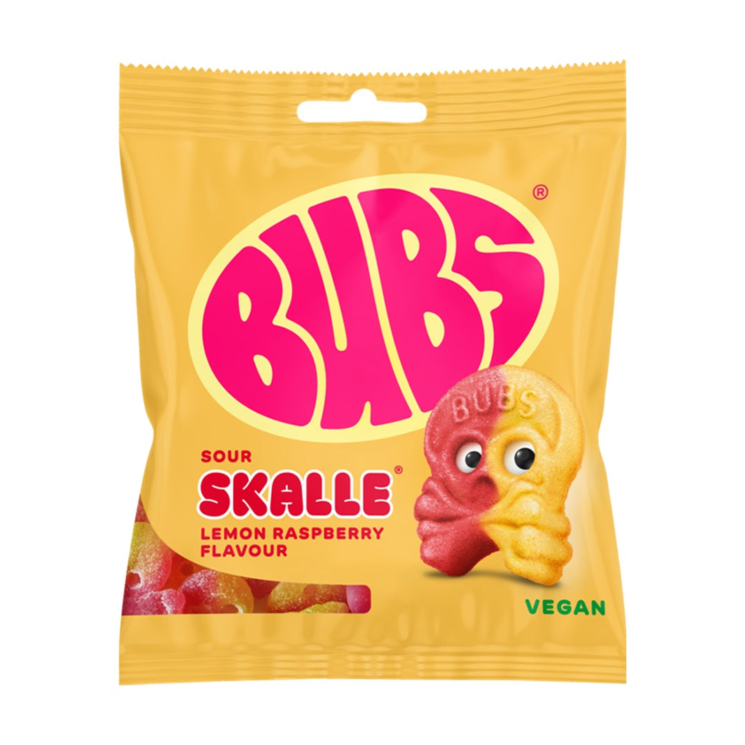 BUBS Lemon Raspberry Skull 155 g