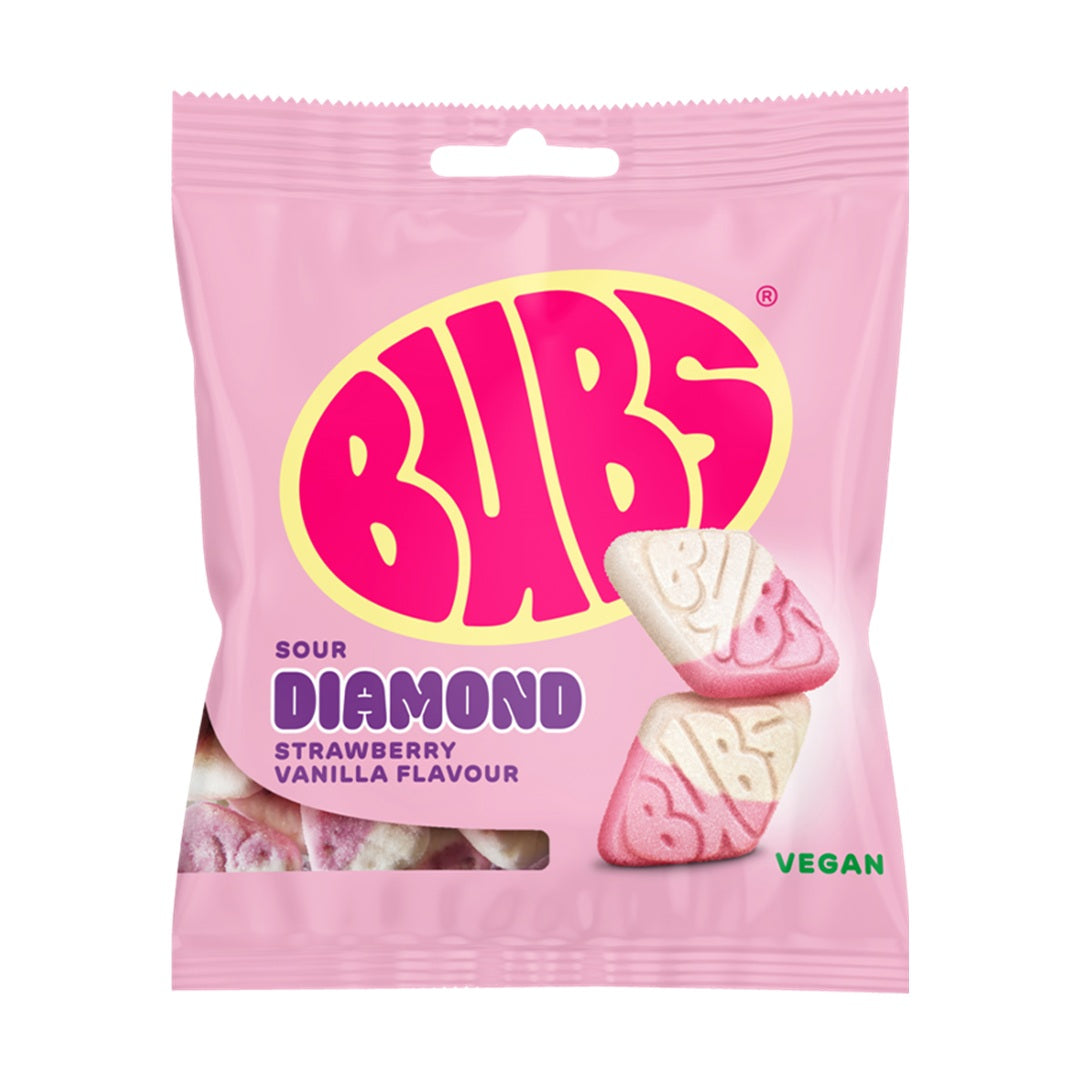 BUBS Strawberry Vanilla Diamond 155 g